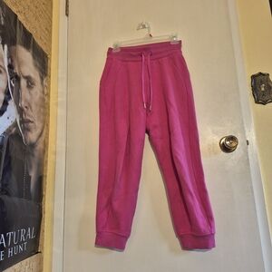 Lululemon Warm Down Joggers Hot Pink